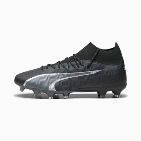 Scarpe da calcio ULTRA PRO FG/AG da uomo, PUMA Black-Asphalt, small