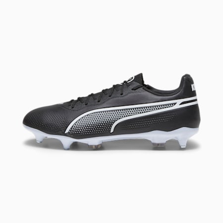 KING PRO MxSG Football Boots, PUMA Black-PUMA White, small