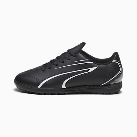 VITORIA TT Football Boots - Youth 8-16 years, PUMA Black-PUMA White, small-AUS