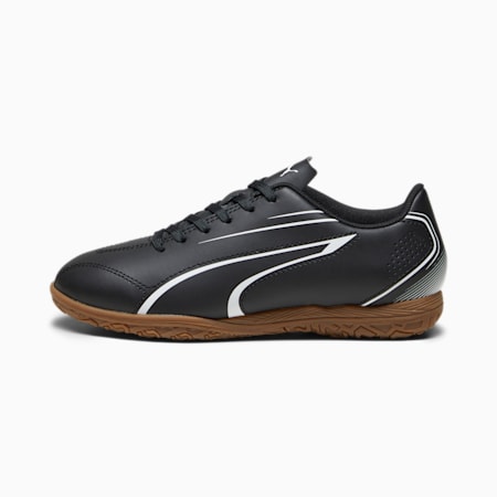 VITORIA IT Youth Football Boots, PUMA Black-PUMA White, small-IDN