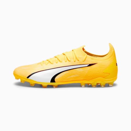 울트라 얼티메이트 MG<br>ULTRA ULTIMATE MG, Yellow Blaze-PUMA White-PUMA Black, small-KOR
