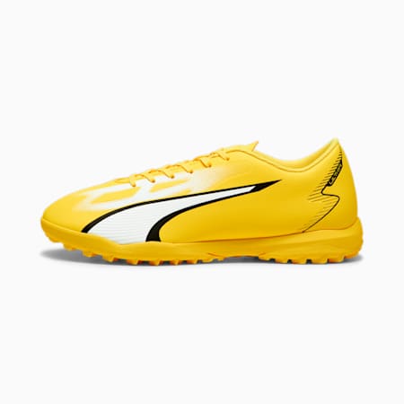 ULTRA PLAY TT Men's Football Boots, Yellow Blaze-PUMA White-PUMA Black, small-AUS