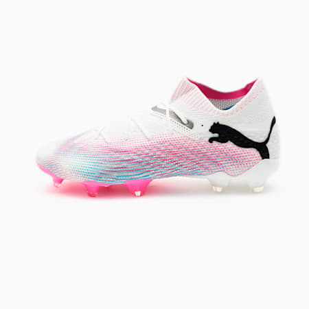 퓨처 7 얼티메이트 FG/AG<br>FUTURE 7 ULTIMATE FG/AG, PUMA White-PUMA Black-Poison Pink, small-KOR