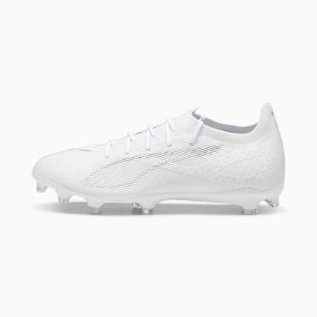 ULTRA 5 PRO FG/AG Unisex Football Boots, PUMA White-PUMA White, small-AUS