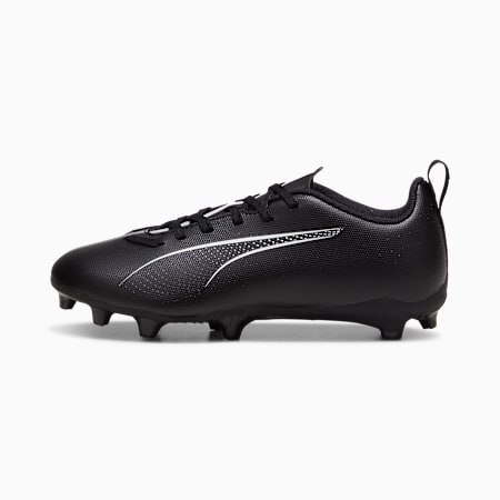 ULTRA 5 PLAY FG/AG Football Boots - Youth 8-16 years, PUMA Black-PUMA White, small-AUS