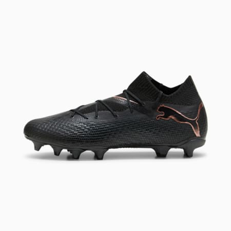 Chaussures de football FUTURE 7 PRO FG/AG, PUMA Black-Copper Rose, small