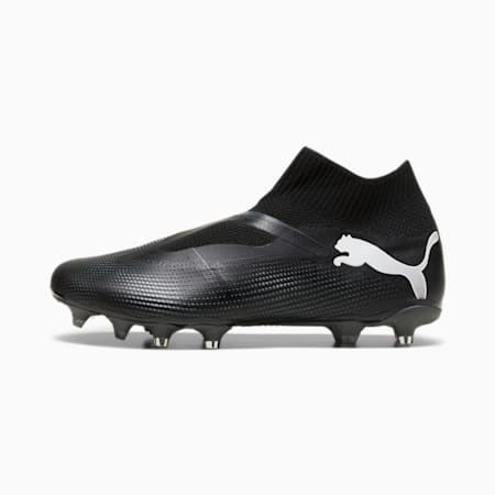 FUTURE 7 MATCH FG/AG Fußballschuhe ohne Schnürsenkel, PUMA Black-PUMA White, small