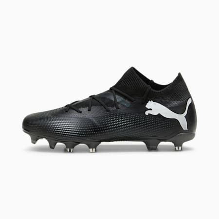 FUTURE 7 MATCH FG/AG Men's Football Boots, PUMA Black-PUMA White, small-AUS