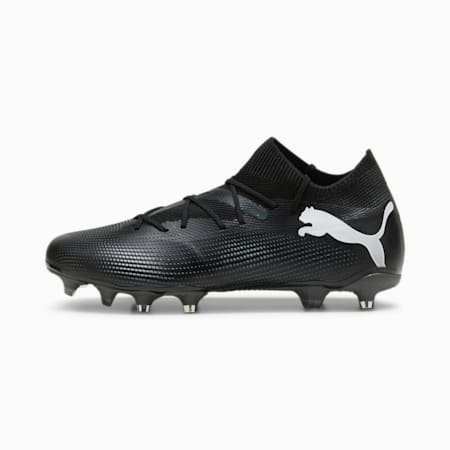 FUTURE 7 MATCH FG/AG Football Boots, PUMA Black-PUMA White, small-PHL