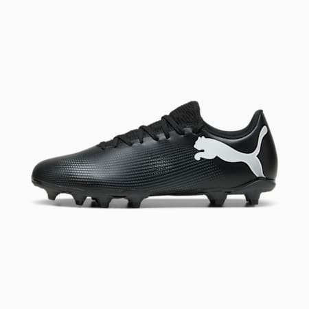 FUTURE 7 PLAY FG/AG Men's Football Boots, PUMA Black-PUMA White, small-AUS