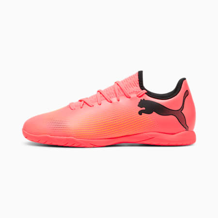 حذاء كرة القدم FUTURE 7 PLAY IT, Sunset Glow-PUMA Black-Sun Stream, small-DFA