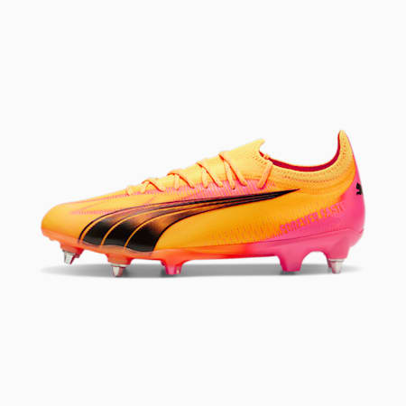 ULTRA ULTIMATE MxSG Fußballschuhe, Sun Stream-PUMA Black-Sunset Glow, small