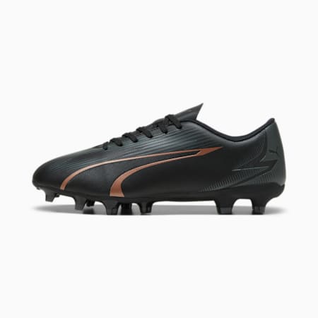 ULTRA PLAY FG/AG Football Boots, PUMA Black-Copper Rose, small
