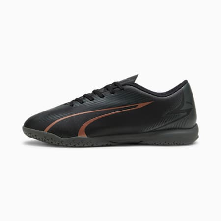 ULTRA PLAY IT Fußballschuhe, PUMA Black-Copper Rose, small