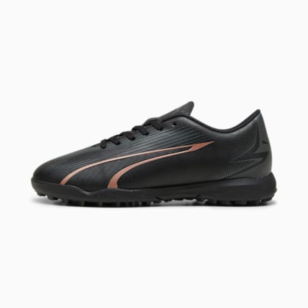 Chaussures de football ULTRA PLAY TT Enfant et Adolescent, PUMA Black-Copper Rose, small