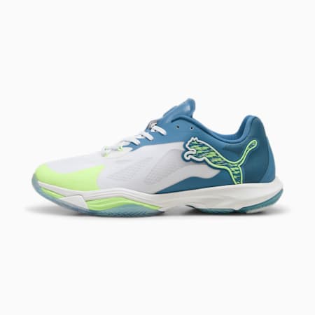 Chaussures de sport indoor Vantage NITRO™, PUMA White-Blue Horizon-Fizzy Apple, small