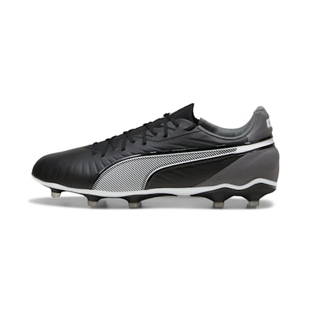 KING MATCH FG/AG Fußballschuhe, PUMA Black-PUMA White-Cool Dark Gray, small