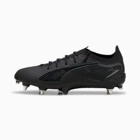 ULTRA 5 ULTIMATE MxSG Unisex Football Boots, PUMA Black-PUMA Silver-Shadow Gray, small-AUS