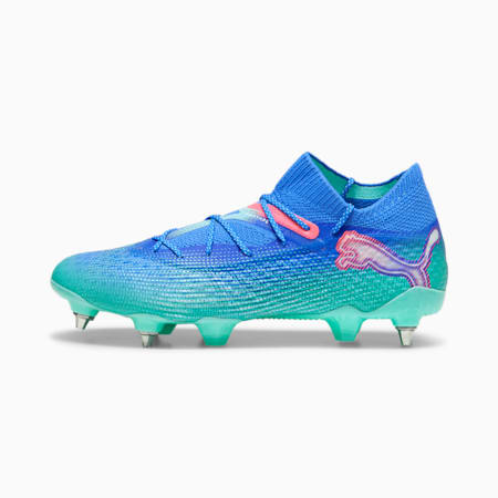 FUTURE 7 ULTIMATE MxSG Football Boots, Bluemazing-PUMA White-Electric Peppermint, small