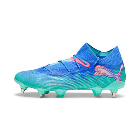 FUTURE 7 ULTIMATE MxSG Football Boots, Bluemazing-PUMA White-Electric Peppermint, small