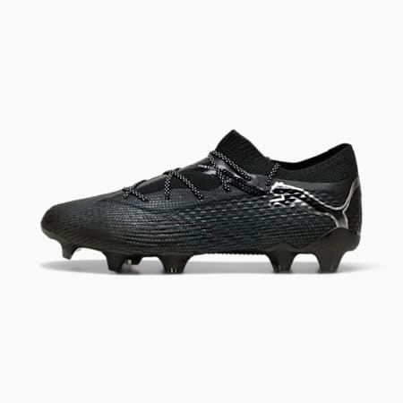 FUTURE 7 ULTIMATE Low FG/AG Football Boots, PUMA Black-PUMA Silver, small