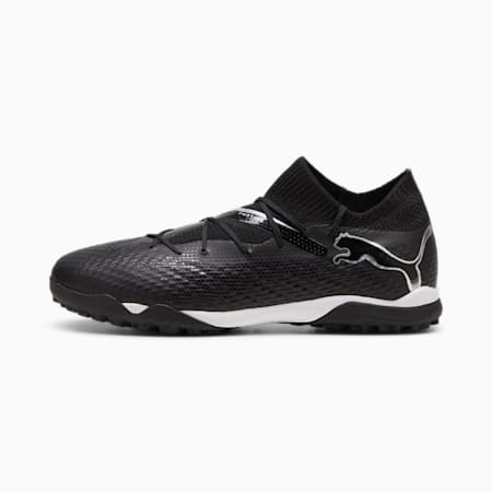 FUTURE 7 PRO Cage Fußballschuhe, PUMA Black-PUMA Silver, small