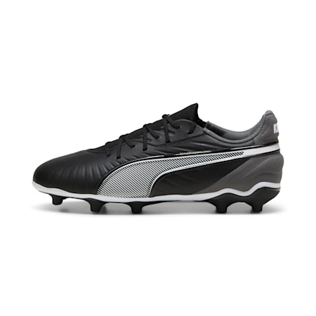 Chaussures de football KING MATCH FG/AG Enfant et Adolescent, PUMA Black-PUMA White-Cool Dark Gray, small