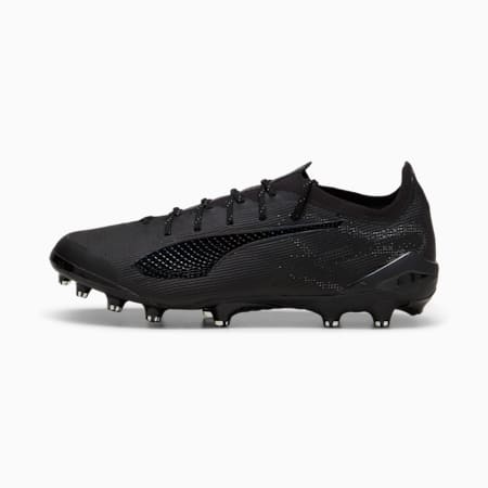 Puma black football shoes discount