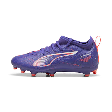 Chaussures de football ULTRA 5 MATCH FG/AG Enfant et Adolescent, Lapis Lazuli-PUMA White-Sunset Glow, small