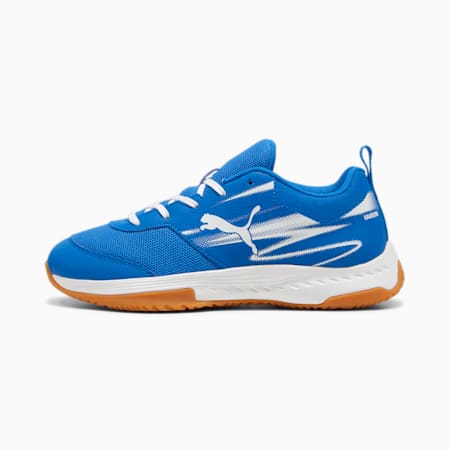 Varion II Indoor Sports Shoes Youth, PUMA Team Royal-PUMA White-Gum, small