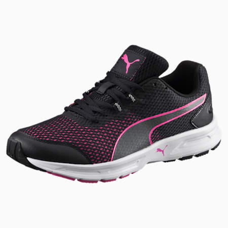 Descendant v4 Women's Running Shoes, Puma Black-Pink Glo, small-SEA