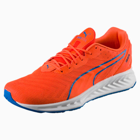 IGNITE 3 PWRCOOL Men's Running Shoes, OrangeClownFish-FrenchBlue, small-SEA