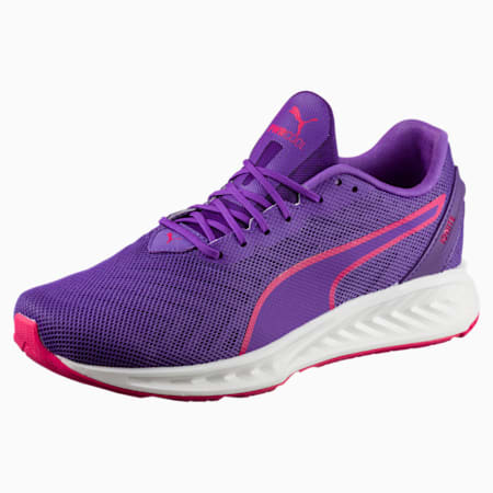 IGNITE 3 PWRCOOL Women's Running Shoes, ELECTRICPURPLESPARKLINGCOSMO, small-SEA