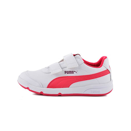 Stepfleex 2 SL V Kids' Trainers, Puma White-Love Potion, small-SEA