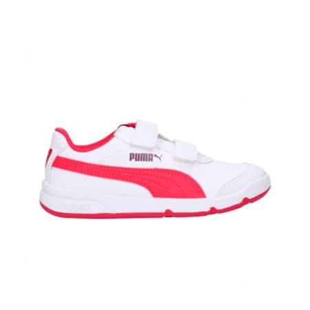 Stepfleex 2 SL Babies' Trainers, Puma White-Love Potion, small-SEA