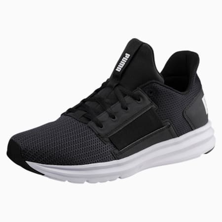 Enzo Street Men's Running Shoes, Puma Black-Puma White, small-SEA