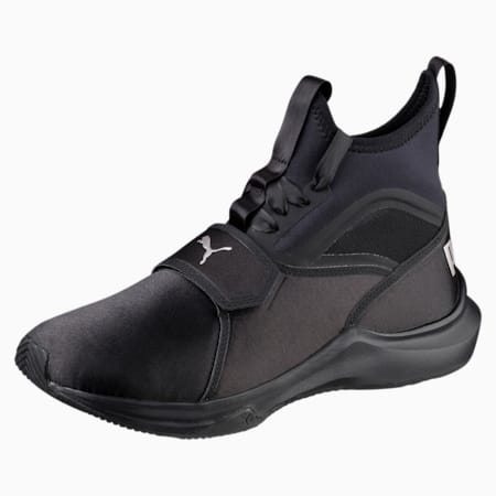 Phenom Satin En Pointe Women's Training Shoes, Puma Black-Puma Black, small-SEA