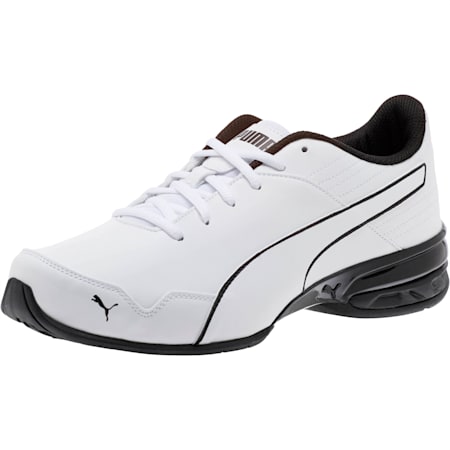 puma white running sports shoes
