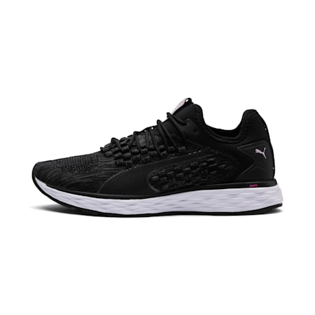 SPEED FUSEFIT Women’s Running Shoes, Puma Black-Winsome Orchid, small-IND