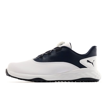 Grip Fusion DISC Golf Shoes, White-Peacoat, small-SEA