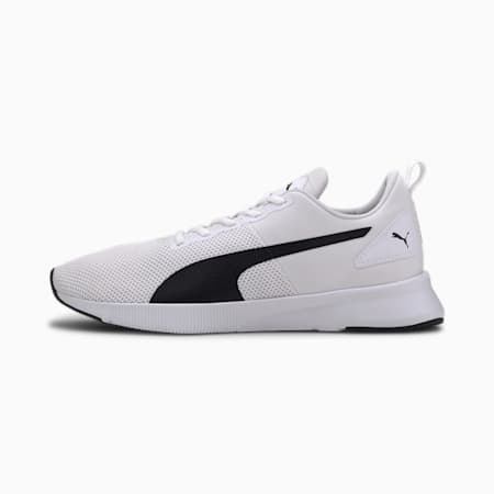 Flyer Running Shoes, Puma White-Puma Black, small-AUS