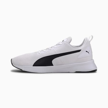 Flyer Unisex Running Shoes, Puma White-Puma Black, small-AUS