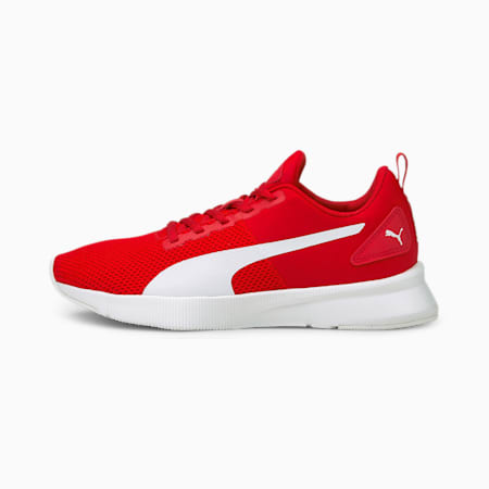 Flyer Running Shoes, High Risk Red-Puma White, small-SEA