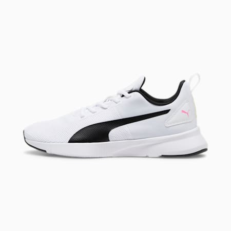 Scarpe running Flyer, PUMA White-Lime Pow, small