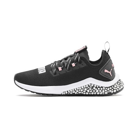 puma black running shoes