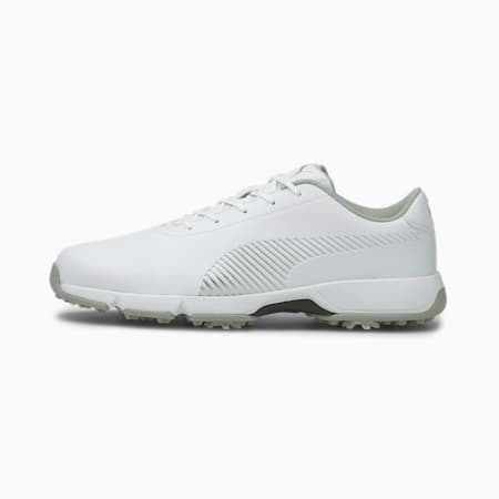 Drive Fusion Tech Men's Golf Shoes, Puma White-Puma Silver, small-SEA