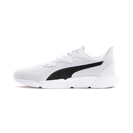 INTERFLEX Running Shoes, Puma White-Puma Black-High Risk Red, small-PHL