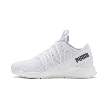 puma white running shoes mens
