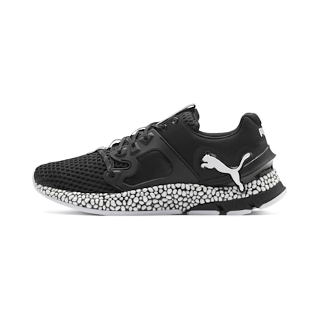 black running shoes puma