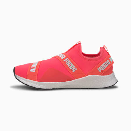 NRGY Star Slip-On Running Shoes, Ignite Pink-Puma White, small